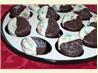 Chocolate Peanut Butter Sandwich Cookies. Recipe by MizzNezz