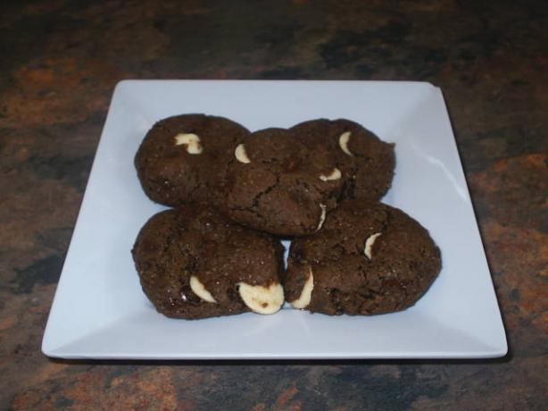 Low-Fat Double Chocolate Chip Cookies. Photo by Newiegirl