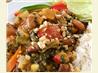 Peanut Vegetable Harvest Casserole (Stove Top). Recipe by pattikay in L.A.