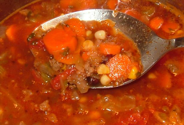 Lorrie's Mexican Soup. Photo by PanNan