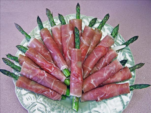 Asparagus Wrapped Wth Prosciutto. Photo by Rita~