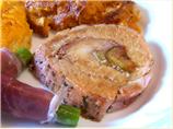 Roast Pork Loin With Fig and Prosciutto Stuffing