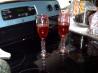 Blood Dripped Glasses