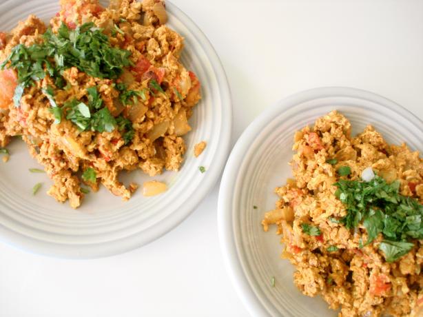 Indian Spicy Scrambled Eggs. Photo by Chef #1362972