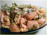 Aloo Gobi Mattar - Cauliflower, Pea and Potato Curry