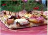 Fresh Fig, Caramelized Onion and Goat Cheese Gourmet Pizza