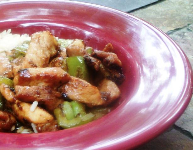 Szechuan Pork. Photo by Red Apple Guy