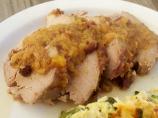 Pork Roast With Peach Chutney