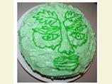 Green Man Cake. Photo by Wylder