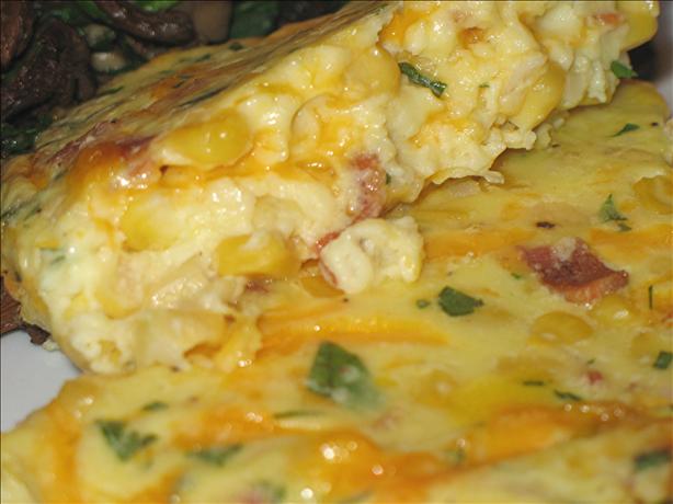 Savoury Impossible Pie. Photo by Lori Mama