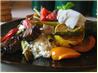 Basil Roasted Vegetables over Couscous