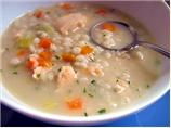 Chunky Chicken and Barley Soup