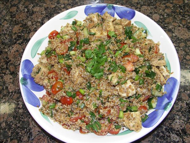 Chicken With Tabbouleh (Barefoot Contessa) Ina Garten. Photo by Juenessa
