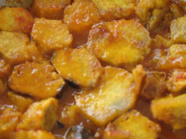 Spicy Roasted Sweet Potatoes With Orange & Honey. Photo by MsPia