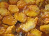Spicy Roasted Sweet Potatoes With Orange & Honey. Photo by MsPia