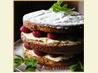 Raspberry and Lemon Layer Cake. Recipe by Rosie Rob