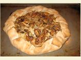 Rustic Mixed Mushroom and Blue Cheese Galette