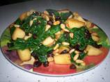Espinaca a La Catalan (Catalan-Style Spinach)