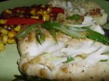 Steamed Cod With Ginger and Scallions