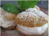 Cream Puffs (Puffed Shell of Choux Pastry). Recipe by Rita~