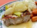 Pork Chops With Ginger Pear Sauce