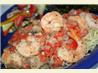 Shrimp and Veggies Italiano With Pasta. Recipe by CulinaryQueen