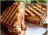 Caprese Panini (Mozzarella, Tomatoes and Basil)