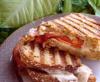 Caprese Panini (Mozzarella, Tomatoes and Basil)