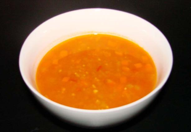 Fakes Lentil Soup. Photo by Boomette