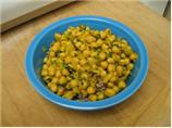 Curried Chickpeas With Cilantro. Photo by MissLinguist