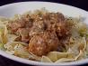 Crock Pot Meatball Stroganoff