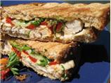 Turkey and Roasted Red Pepper Panini