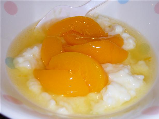 Peaches or Pears and Rice. Photo by Perfect Pixie