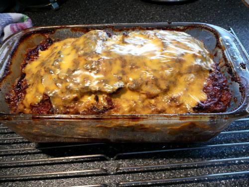 Cheeseburger Meatloaf. Photo by Mikekey