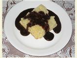 Mom's Ultra Quick Yellow Cake and Chocolate " Dip". Photo by Redneck Epicurean