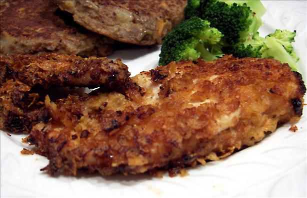 Oven-Fried Cornflake Chicken. Photo by Derf