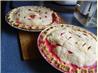 Rhubarb-Raspberry-Apple Pie. Recipe by Annacia