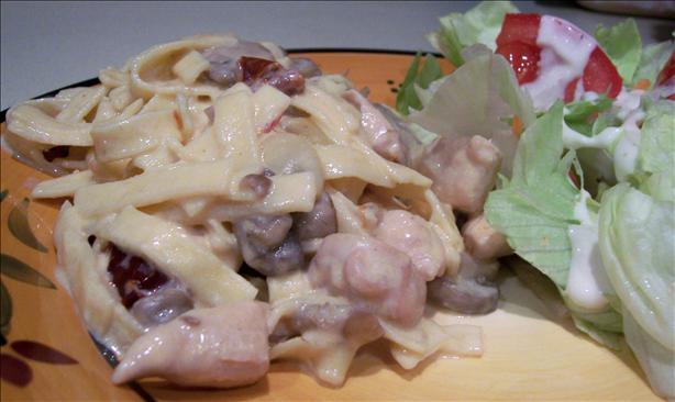 Creamy Chicken Chipotle Stroganoff. Photo by lazyme