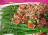 Savory Italian Asparagus. Recipe by Sharon the Rocket
