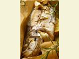 Loup De Mer En Papillote (Baked Sea Bass Wrapped in Paper)