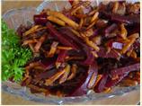 Easy Balsamic Beets and Pineapple