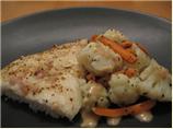 Lemon-Pepper Cod With Vegetable Medley