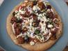 Goat Cheese, Tomato, and Basil  Pizza