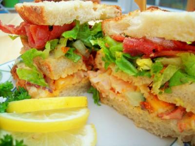 Lobster & Mango Sandwiches. Photo by HeatherFeather