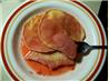 My Pancakes for One With Strawberry Syrup. Recipe by kate09