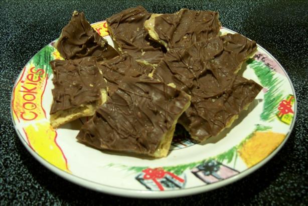 Chocolate Cracker Bars. Photo by Kansas A