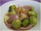 Steamed Root Vegetables With Dill Butter