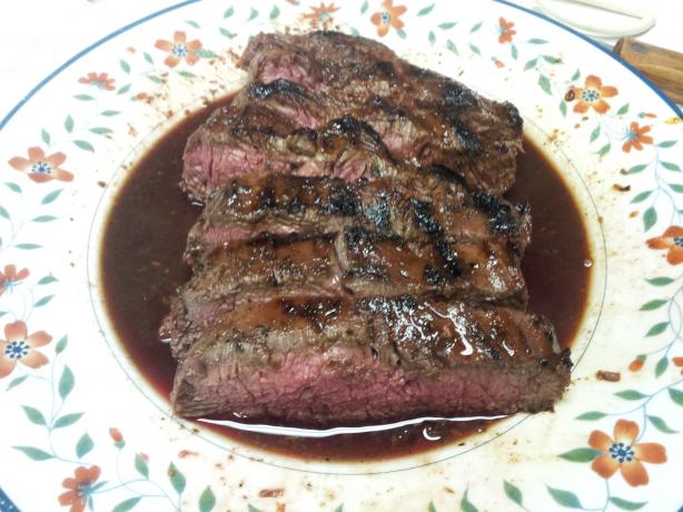 London Broil Marinade. Photo by carolb1961