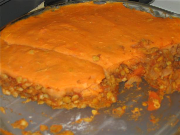 Lentil-Barley Shepherd's Pie. Photo by Food Snob in Israel