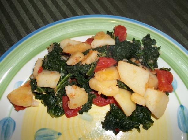 Winter Greens and Potatoes. Photo by rpgaymer